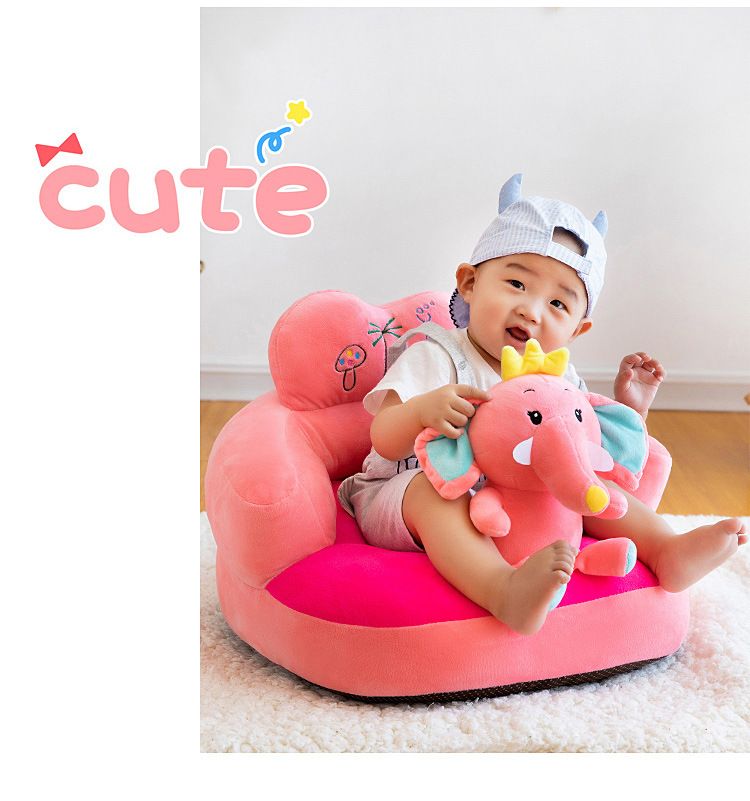 Ghế Tập Ngồi Cho Bé Thú Nhồi Bông Hoạt Hình - Mẫu 2
