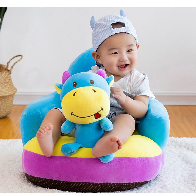 Ghế Tập Ngồi Cho Bé Thú Nhồi Bông Hoạt Hình - Mẫu 2