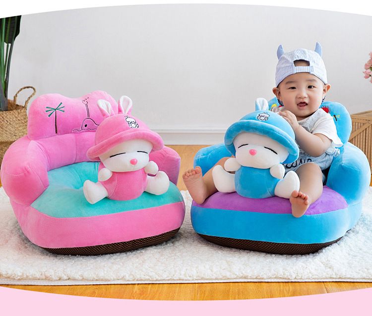 Ghế Tập Ngồi Cho Bé Thú Nhồi Bông Hoạt Hình - Mẫu 5