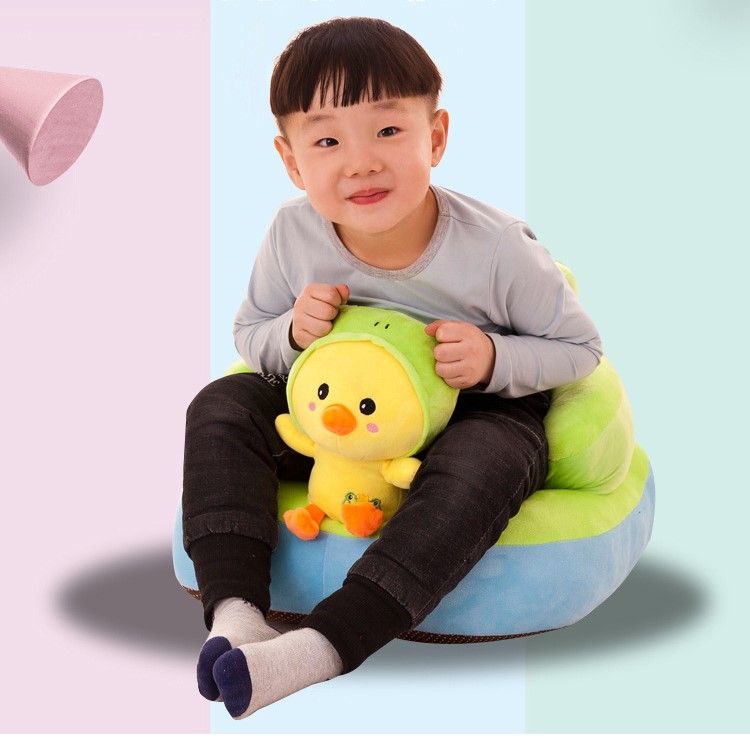 Ghế Tập Ngồi Cho Bé Thú Nhồi Bông Hoạt Hình - Mẫu 1