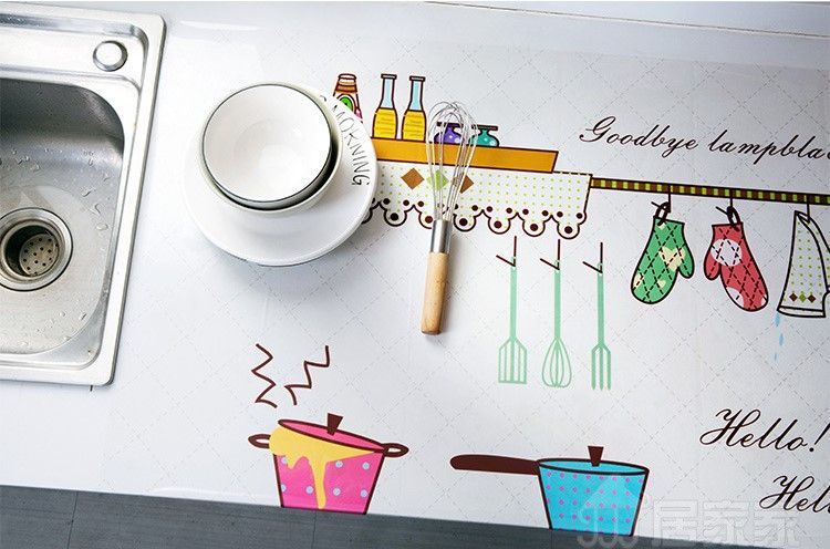 Giấy Dán Tường Dầu Trong Suốt Chống Thấm Hoạt Hình