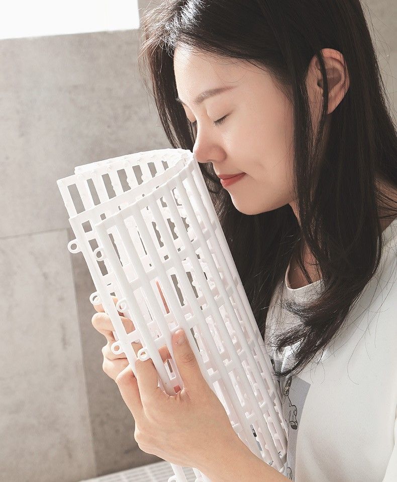 Tấm PVC Dẻo Lót Trang Trí Nhà Tắm Chống Trượt Chống Bám Nước Tự Thiết Kế Lắp Ráp - Hàng Nhập Cao Cấp