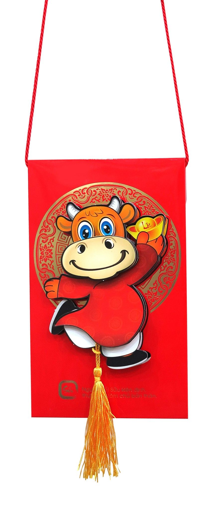 Bao lì xì Tết sáng tạo Kibu - Trâu hiền lành