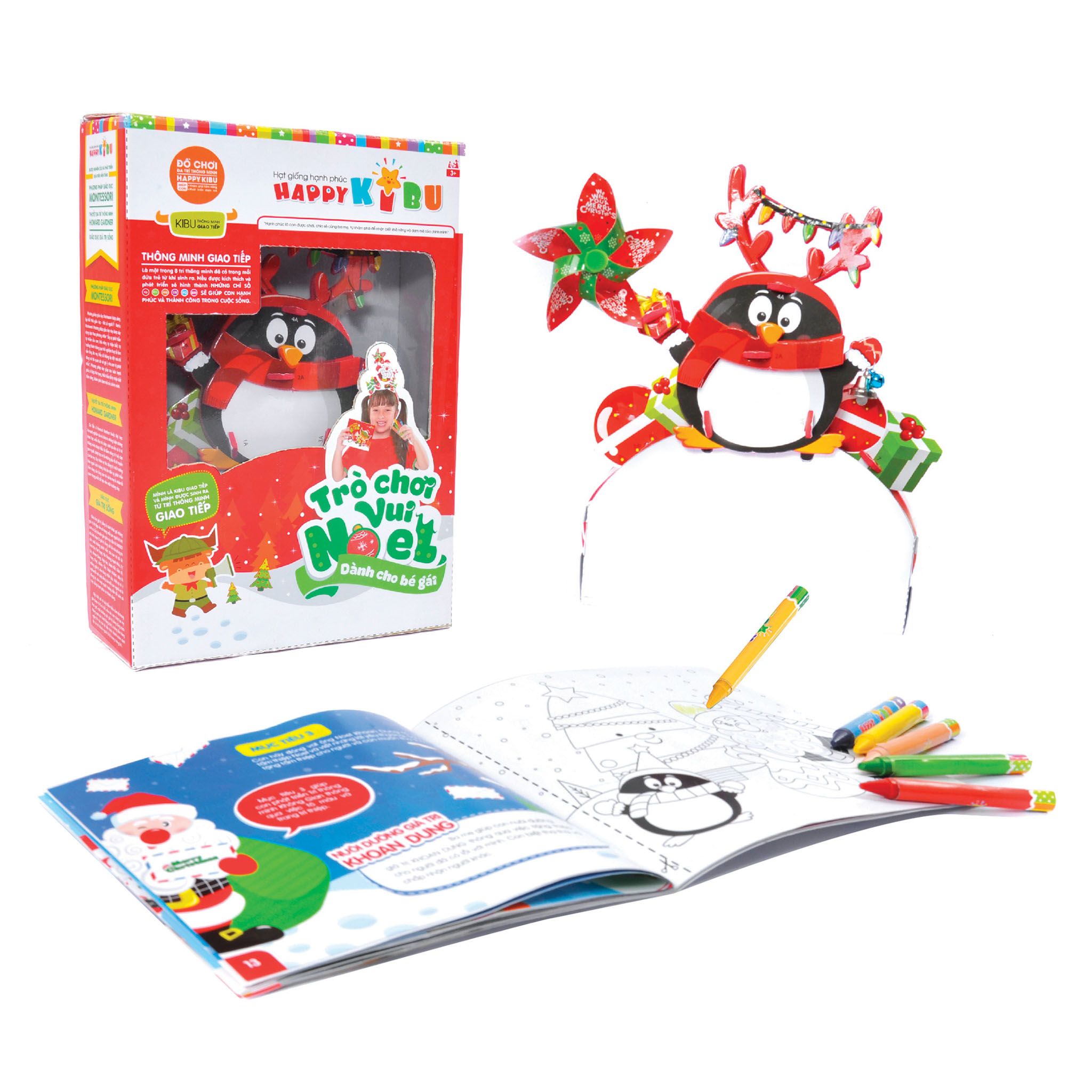 Trò chơi vui Noel dành cho Bé gái - Cánh cụt hợp tác