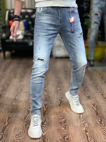 Quần jeans nam LV đẹp độc cao cấp