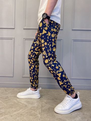 Quần jogger nam VERSACE hoạ tiết vangd đẹp độc SIÊU CẤP