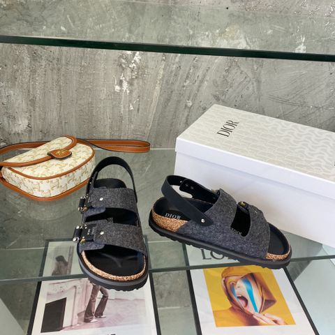 Sandal nam nữ DIOR* hai quai kiểu độc SIÊU CẤP mẫu mới 2 màu