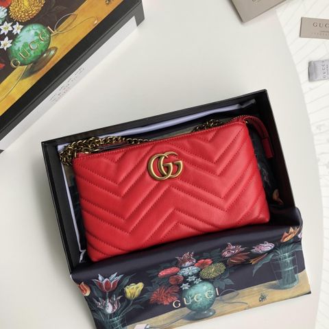 Clutch GUCCI nữ 21cm kèm xích đeo quá đẹp và sang SIÊU CẤP