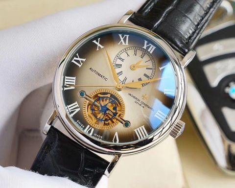 Đồng hồ nam vacheron constantin lộ cơ case 32mm dây kim loại và dây da