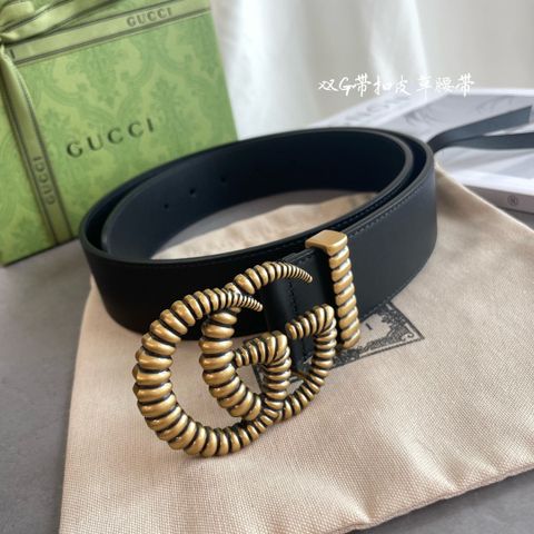 Belt nữ GUCCI* bản 3cm dây da bò mềm mặt và đỉa trạm vân đẹp