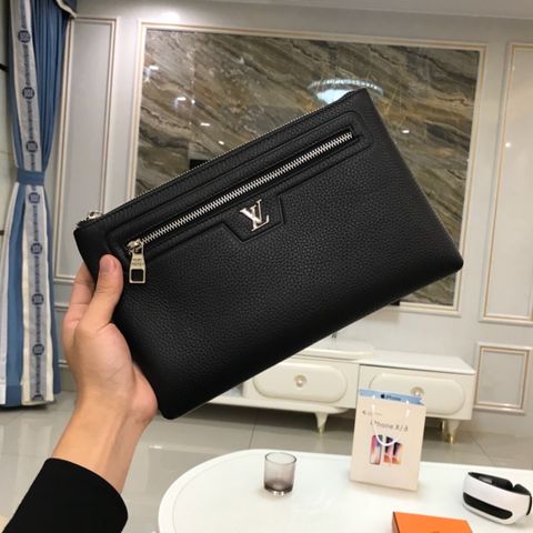 Clutch LV da mềm đẹp 28cm