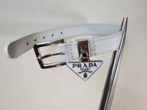 Vòng tay da nam nữ  PRADA* đẹp độc SIÊU CẤP