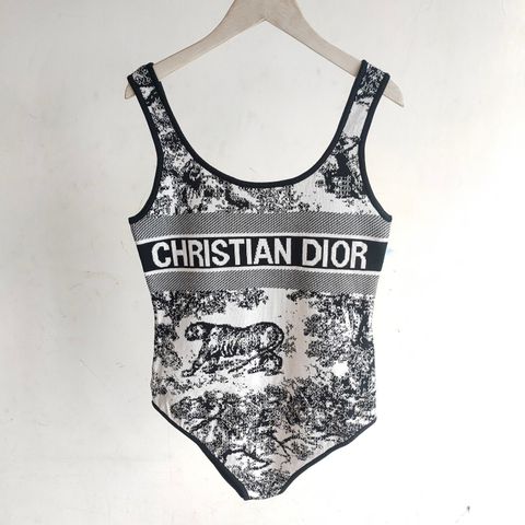 Áo body suit Dior* hoạ tiết đẹp sang SIÊU CẤP