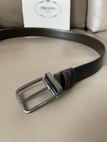 Belt nam PRADA đẹp dùng đc 2 mặt