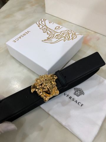 Belt nam nữ VERSACE* dây da bò lỳ mẶt logo vàng đẹp