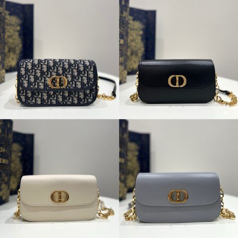 Túi xách nữ Dior* 26cm Dòng màu đen sáp dầu D-joy, xu hướng đình đám