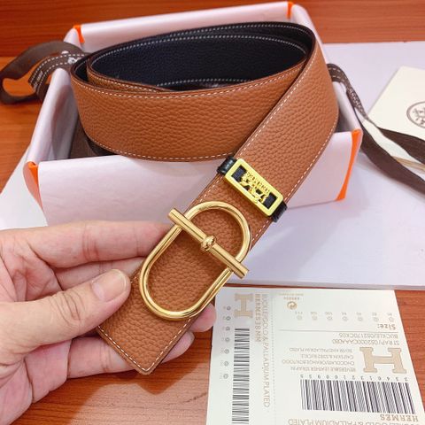 Belt nam Hermes* dây da togo mềm dùng đc 2 mặt