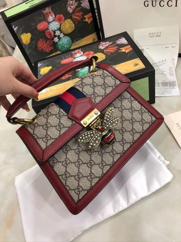 Túi GUCCI ong vàng nạm ngọc Super