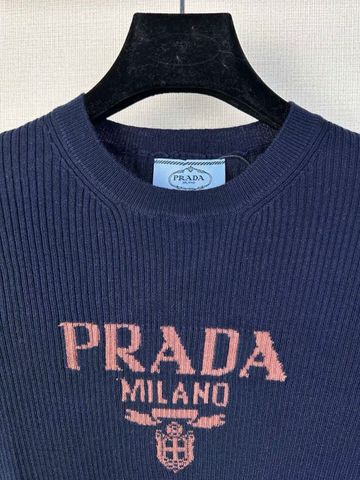 Áo len nữ PRADA* xanh dương