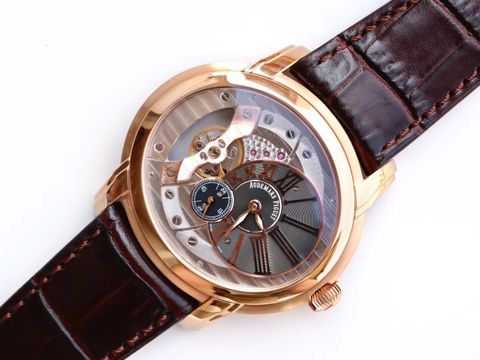 Đồng hồ nam Audemars* Piguet* lộ cơ mặt bầu dục case 41x47mm