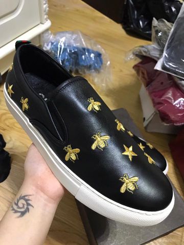 Slip on gucci thêu đẹp cho nam