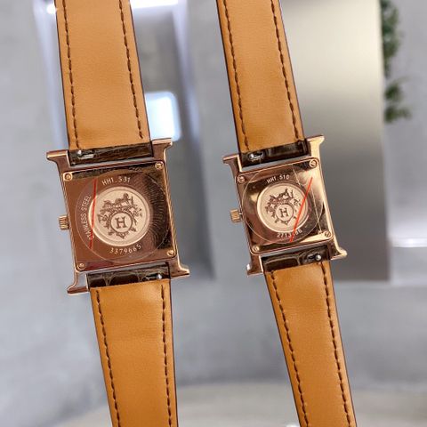 Đồng hồ nữ Hermes* dây cá sấu đẹp sang có nhiều màu 2 size đẹp sang