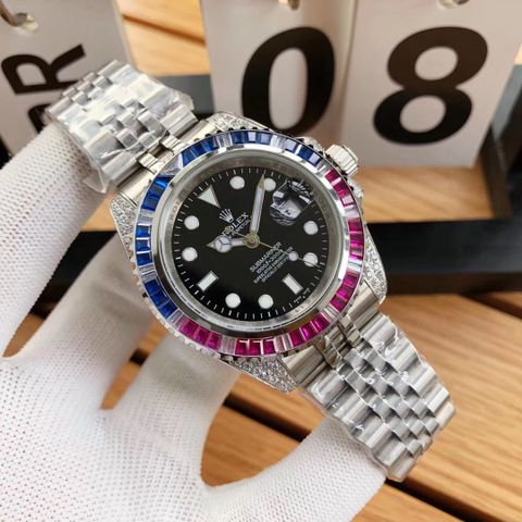 Đồng hồ nam nữ rolex dây kim loại case 40mm