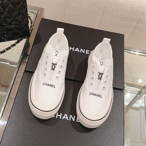 Giày thể thao nữ chanel* chất vải lót da cừu đẹp SIÊU CẤP