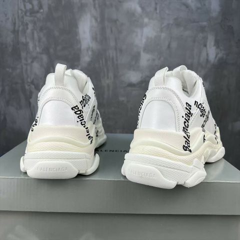 Sneaker BALENCIAGA* nam nữ da bò in chữ đế cao 6cm kiểu đẹp độc VIP 1:1