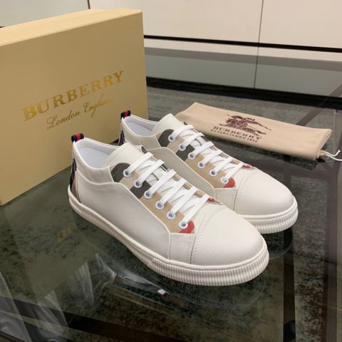 Giày nam buộc dây BURBERRY pha kẻ