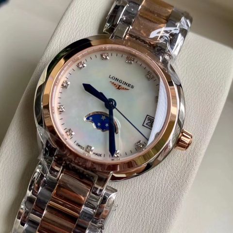 Đồng hồ nữ LONGINES dây kim loại  case 30,5mm