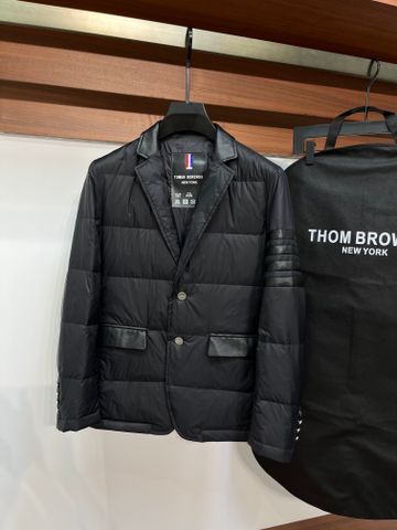 Áo phao nam cổ vest Thom* Browne* đẹp lịch lãm ấm áp gọn gàng VIP 1:1