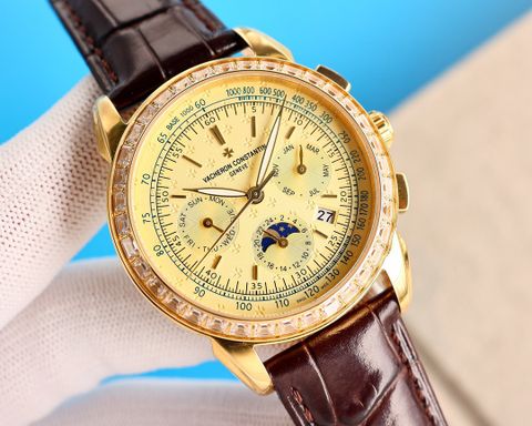 Đồng hồ nam vacheron* consstantin* viền kim máy cơ