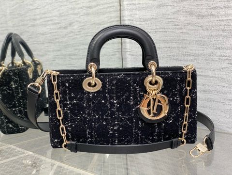 Túi xách nữ Dior* da bóng 26cm