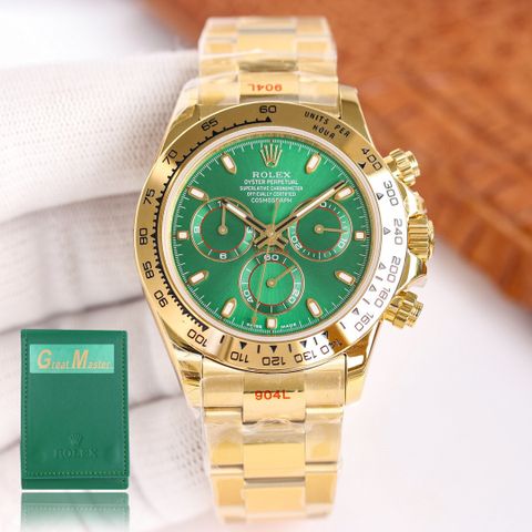 Đồng hồ nam rolex* dây kim loại 3 màu mặt đẹp VIP 1:1