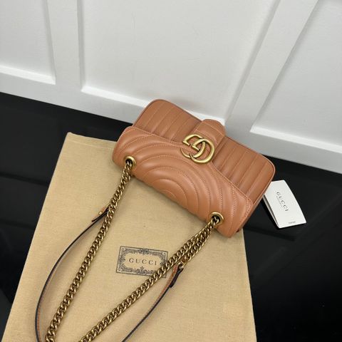 Túi xách nữ GUCCI* 26cm da bò trần vân cao cấp