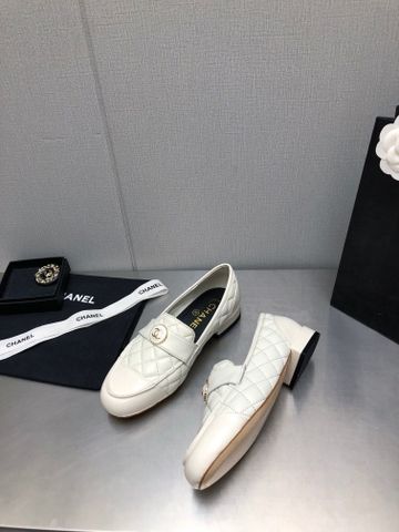 Giày nữ Loafer chanel* da bê trần vân trám đẹp sang mẫu mới VIP 1:1 3 màu chất lượng hàng đầu