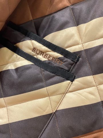 Áo khoác nam BURBERRY* kẻ nâu đẹp cao cấp