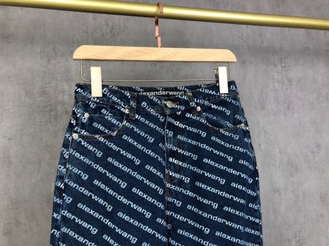 Quần jeans nữ BALENCIAGA in chữ đẹp SIÊU CẤP