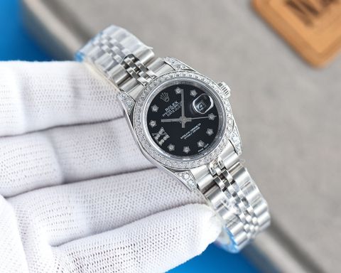 Đồng hồ nữ rolex* dây kim loại SIÊU CẤP