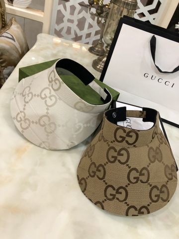 Mũ nữ GUCCI* hở chóp chất vải hoạ tiết logo đẹp cao cấp