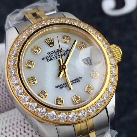 Đồng hồ rolex viền đá màu đẹp  Giá tốt