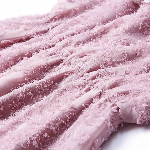 Đầm xoè phối lưới đẹp độc duy nhất màu hồng tím rất đẹp