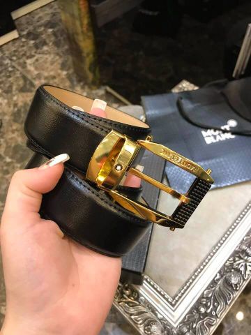 Belt Mont blanc da mềm mạ đẹp