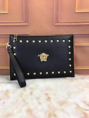 Clutch/ ví cầm tay nam versace lịch lãm sang trọng độc đáo 29x20cm