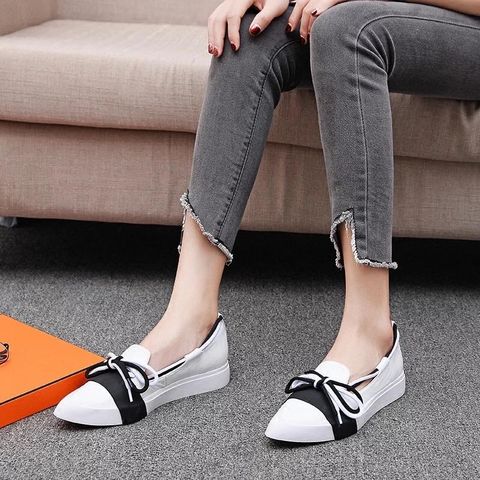 Giày slip on nữ mũi nhọn chất đẹp