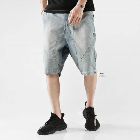 Quần ngố jeans nam đẹp lượng mua lớn