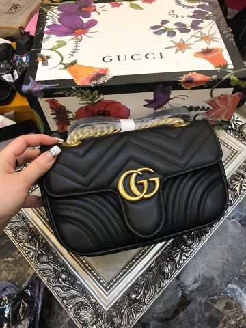 Túi gucci hàng da mềm đẹp nhỏ nhắn sz22cm