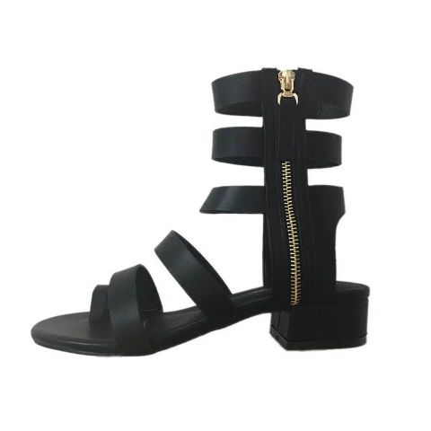 Sandal sỏ ngón gót vuông độc đẹp