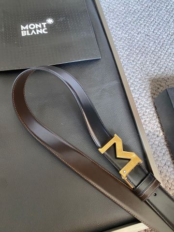 Belt nam Mont* Blanc* bản 3,5cm hàng cao cấp